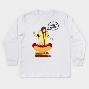 Hot Dog Car Crash - I Think You Should Leave Kids Long Sleeve T-Shirt